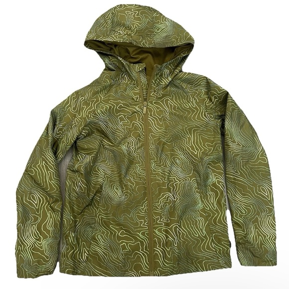 Old Navy All In Motion Boys Green Rain Jacket Size Medium (8) - Picture 1 of 3